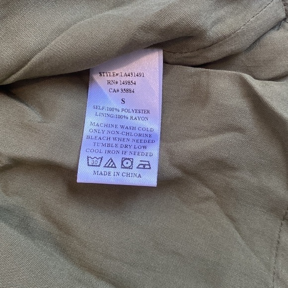 SAGE The Label NWT olive green cheetah mini dress. - Picture 10 of 14